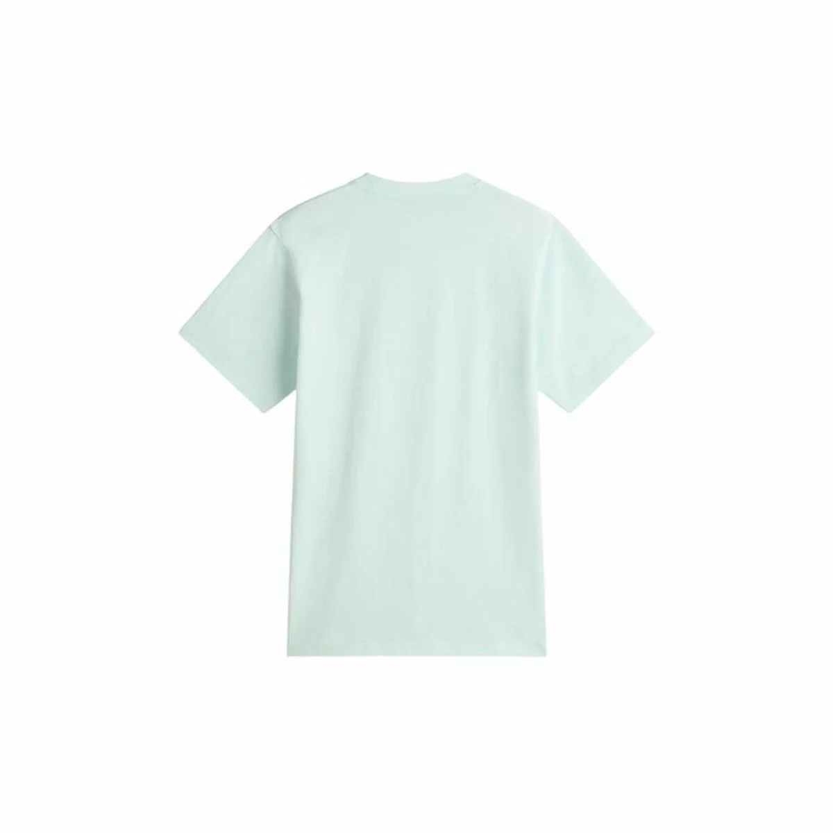 Camiseta de Manga Corta Mujer Vans Left Chest Logo Em Hint Of Mint Aguamarina