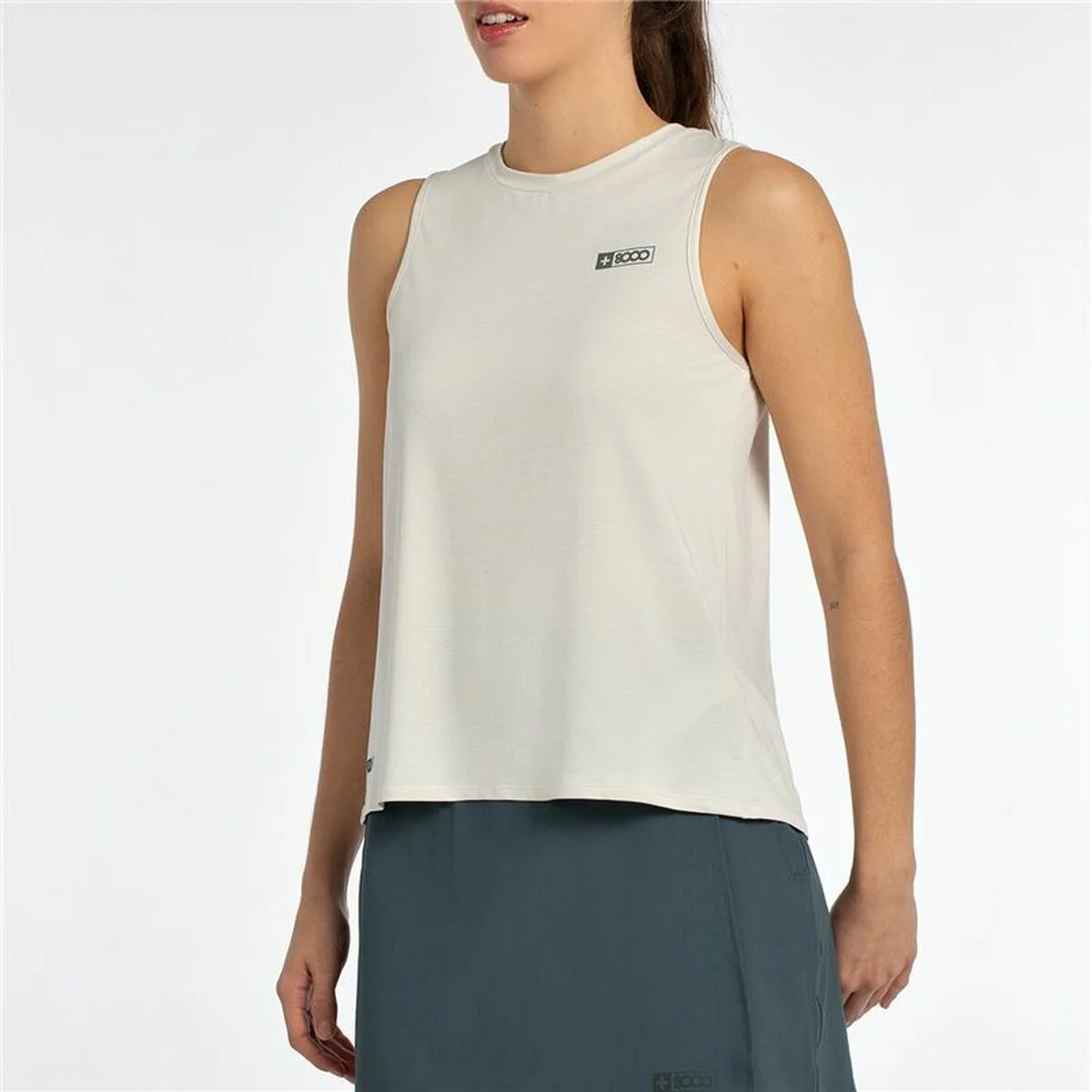 Camiseta +8000 Var  Beige