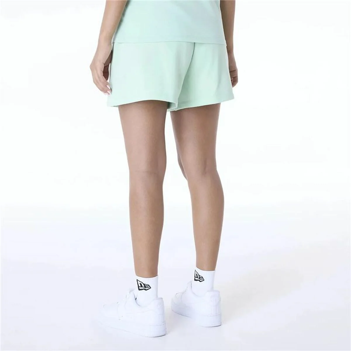 Pantalones Cortos de Mujer New Era LA Dodgers MLB League Aguamarina