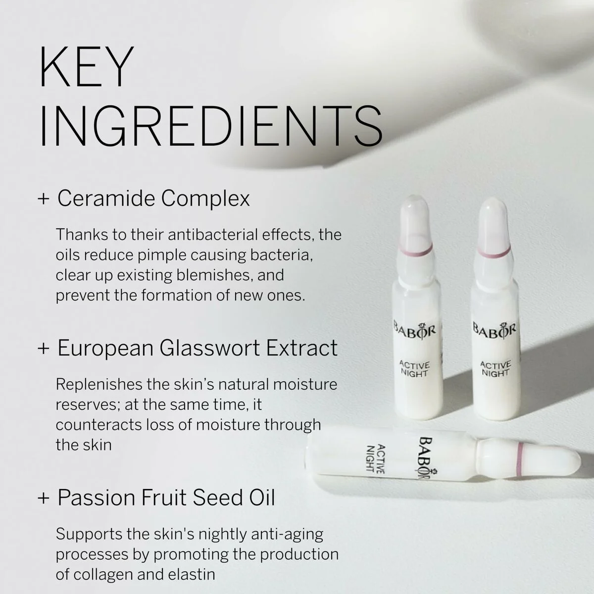 Sérum Antiarrugas Babor Active Night Ampollas