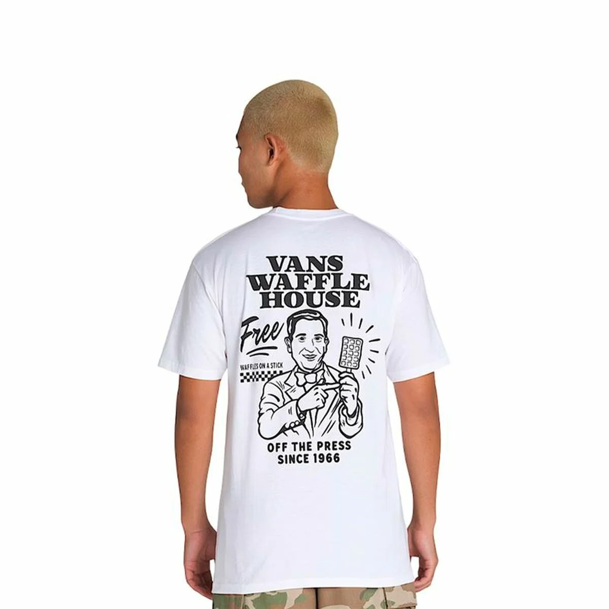 Camiseta de Manga Corta Hombre Vans Death Grip Ss