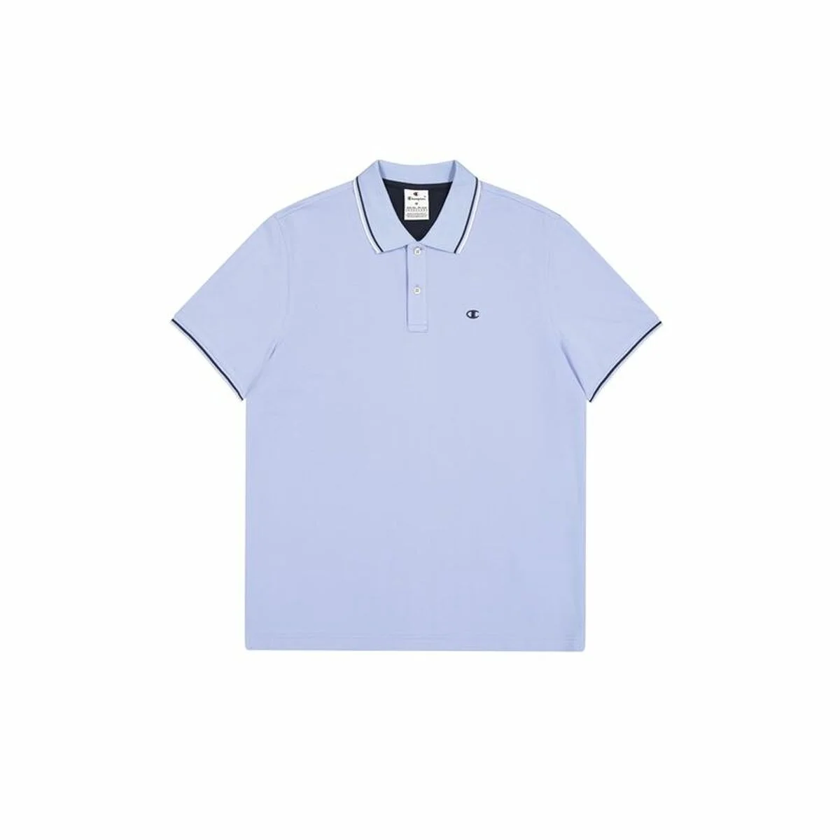 Polo de Manga Corta Hombre Champion Violeta
