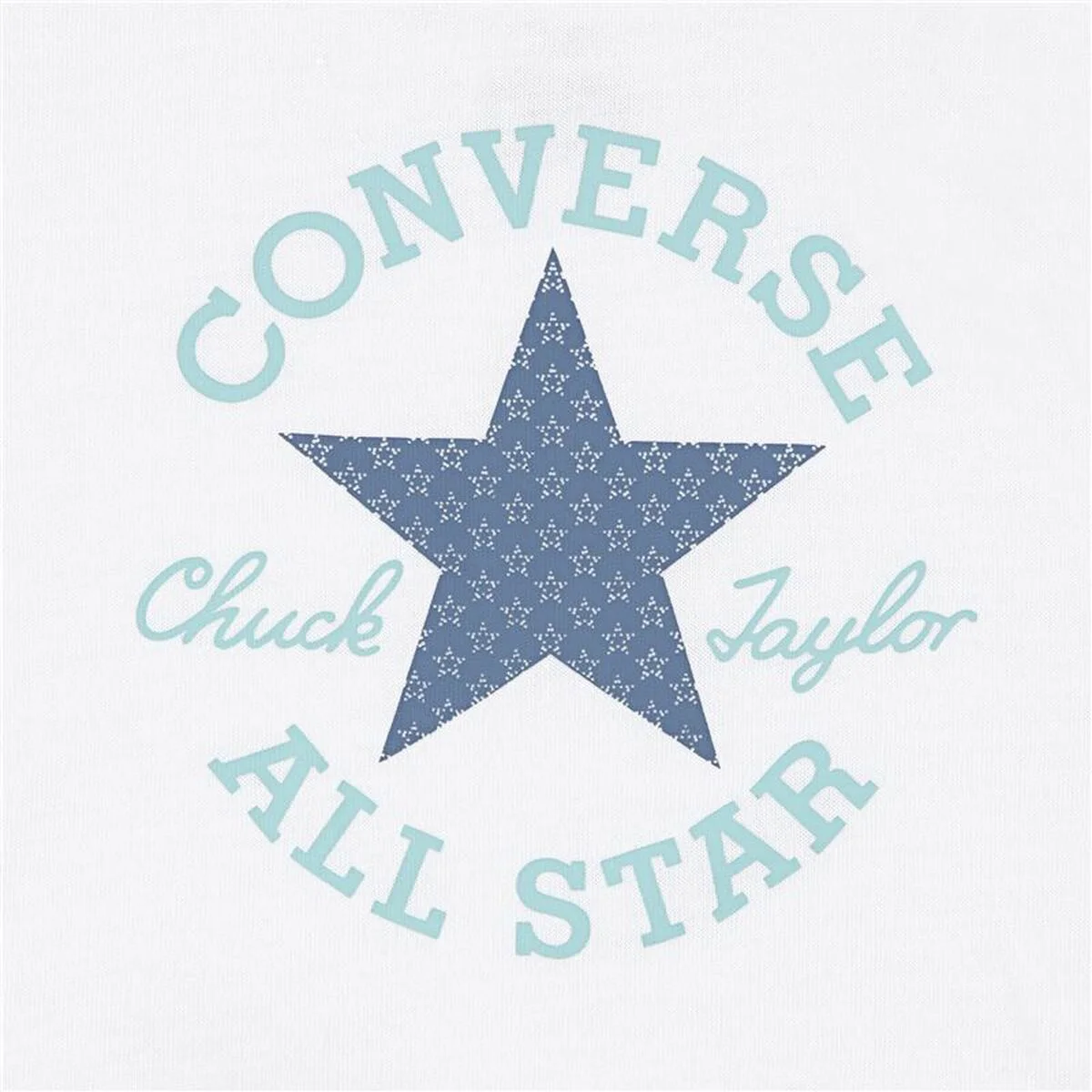 Conjunto de Ropa Converse Cnvg Boxy Tee Azul