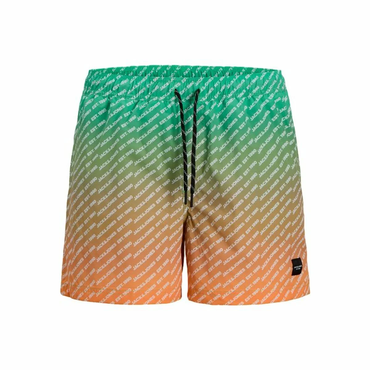 Bañador Hombre Jack & Jones Jpstmaui Jjswim Gradient Verde limón