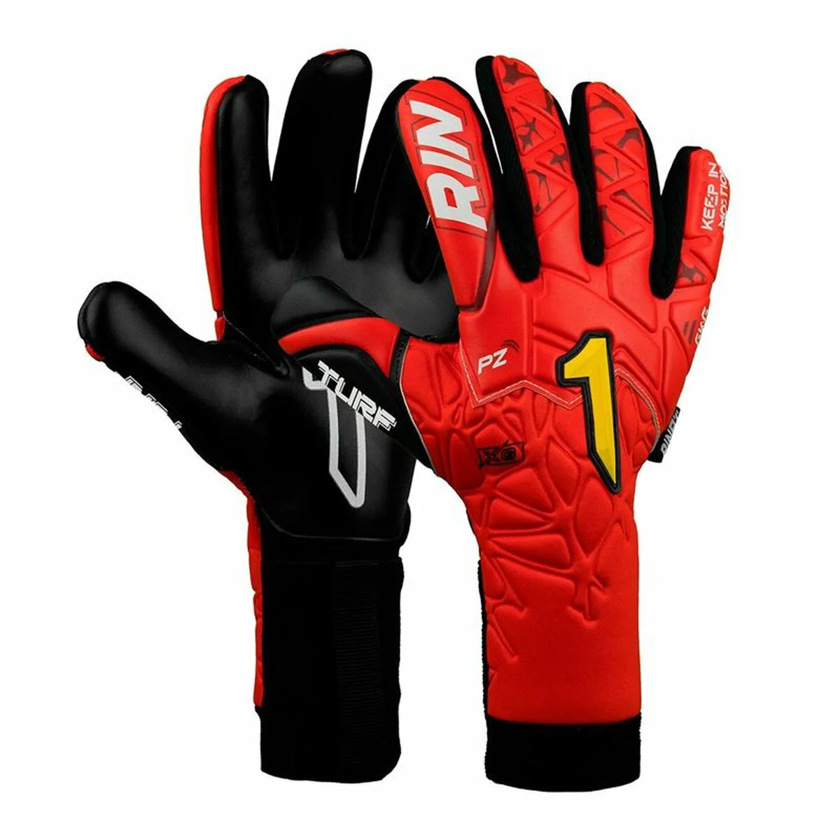 Guantes de Portero Rinat Xtreme Guard Dominius Turf Rojo