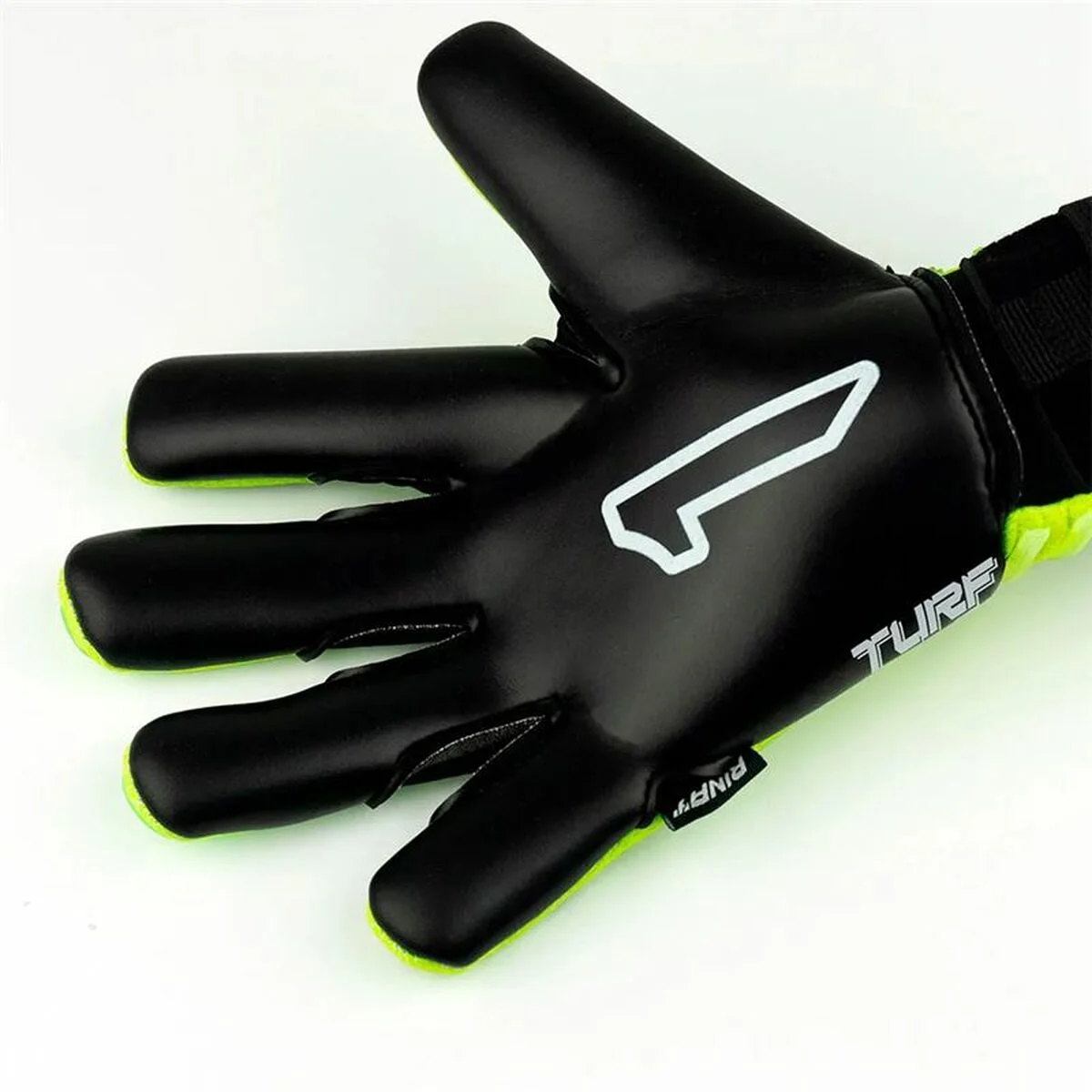 Guantes de Portero Rinat Aries Némesis Turf Verde limón Adultos