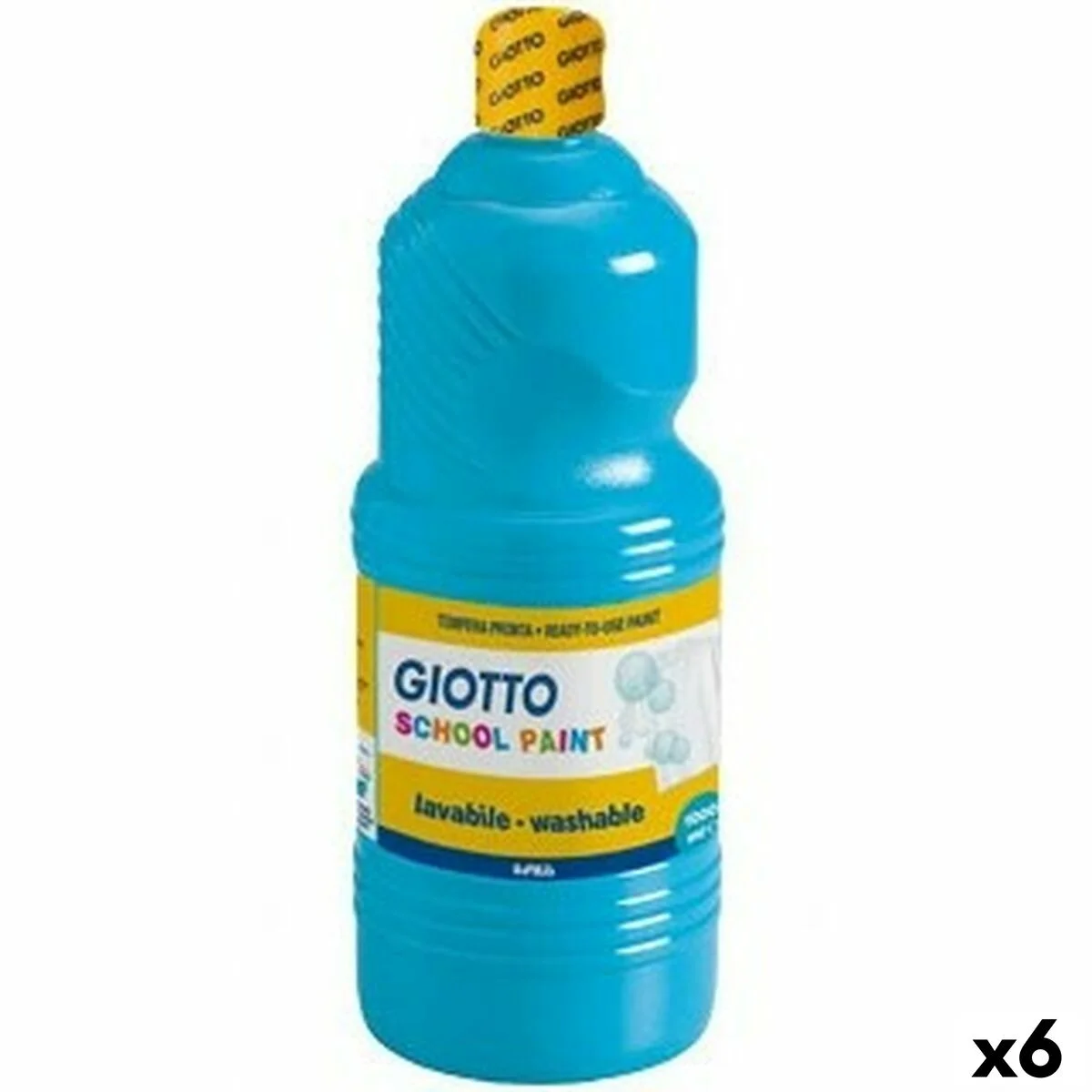 Témpera Giotto Cian 1 L (6 Unidades)