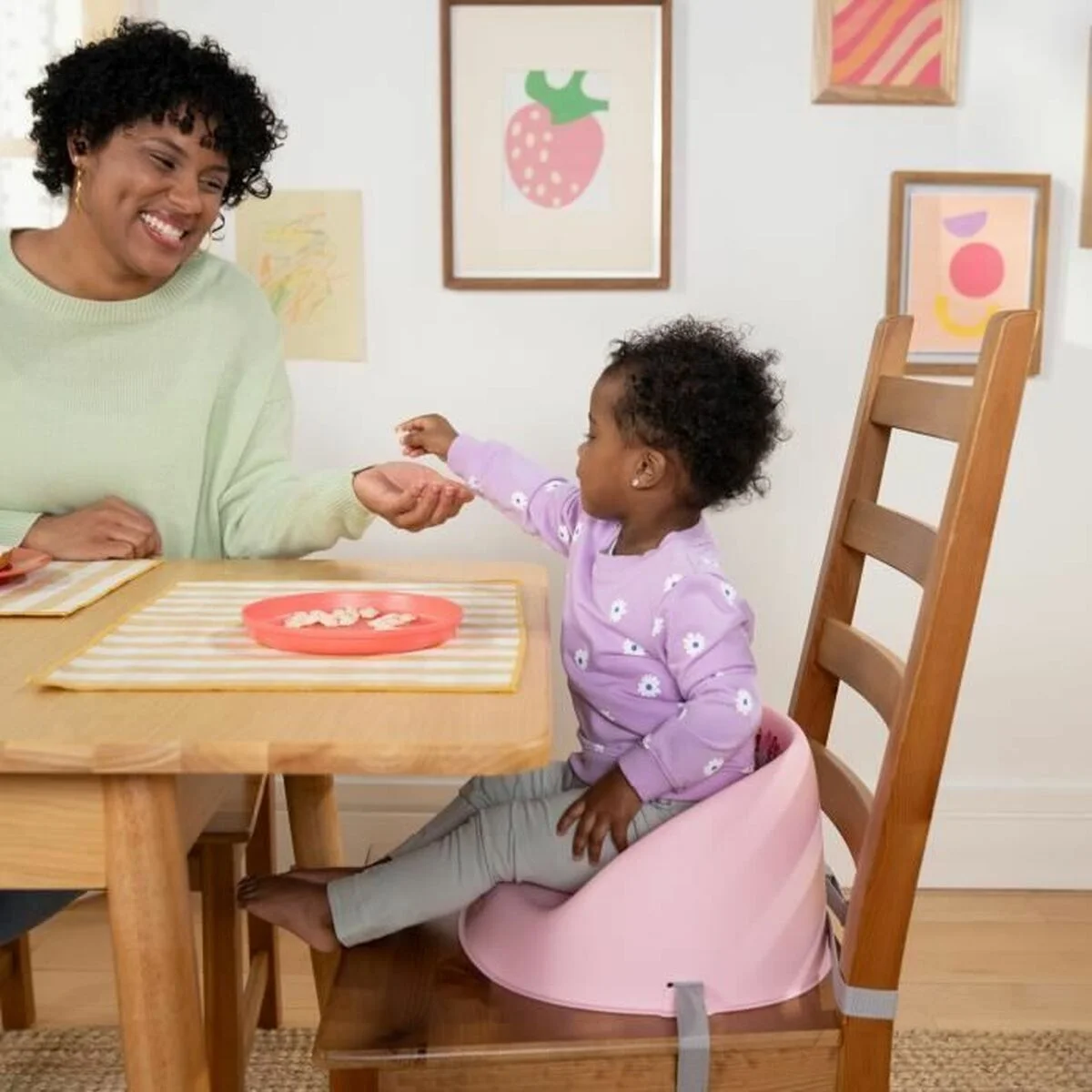 Elevador Bright Starts Rosa