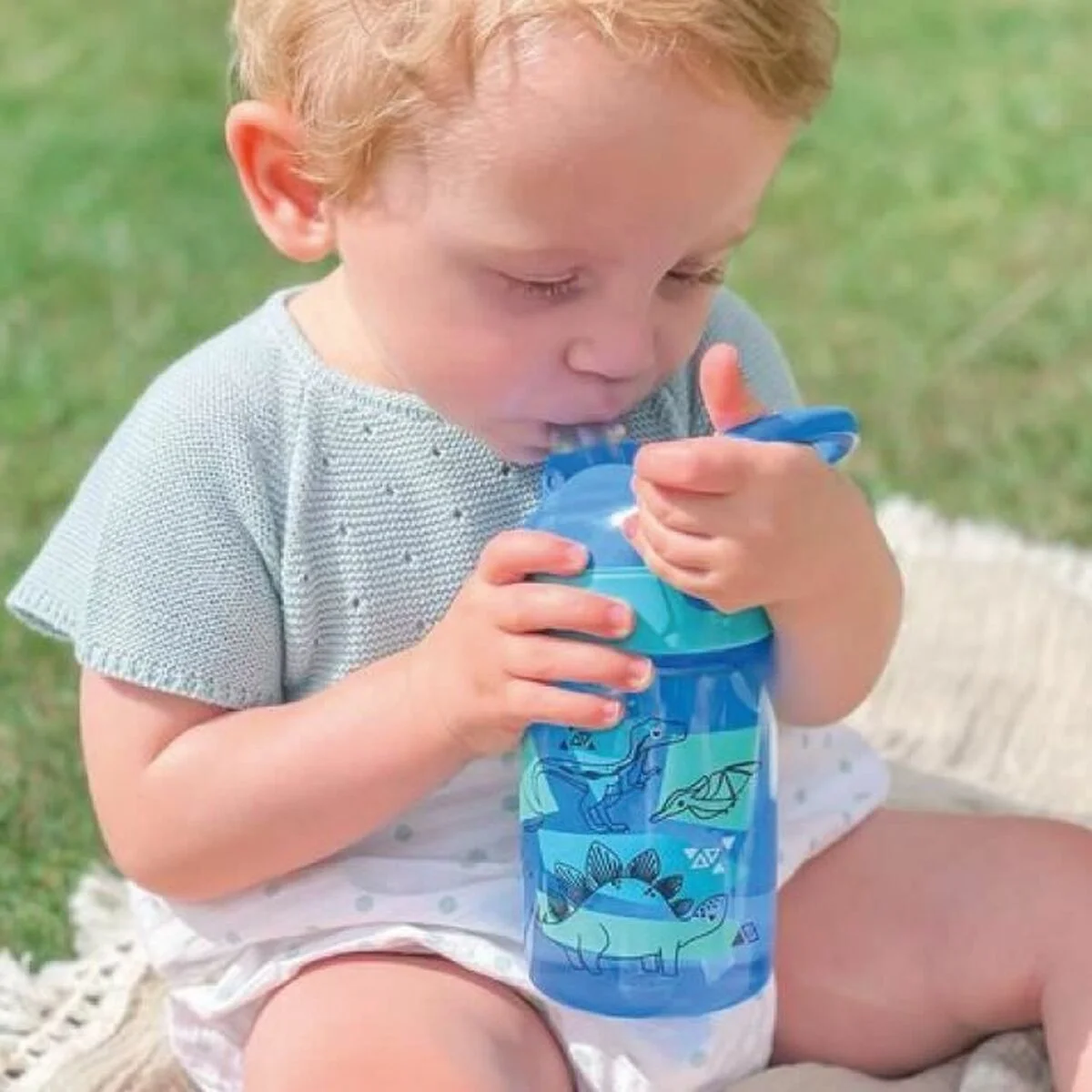 Vaso de Aprendizaje Nûby Azul 360 ml