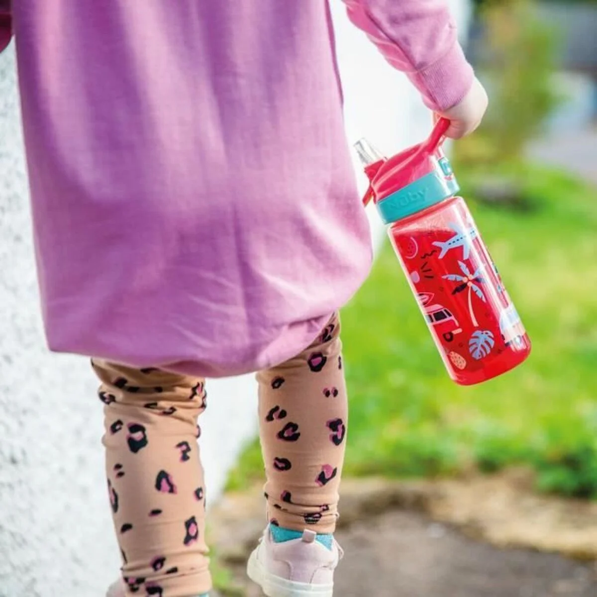 Vaso de Aprendizaje Nûby Rosa Rose 540 ml