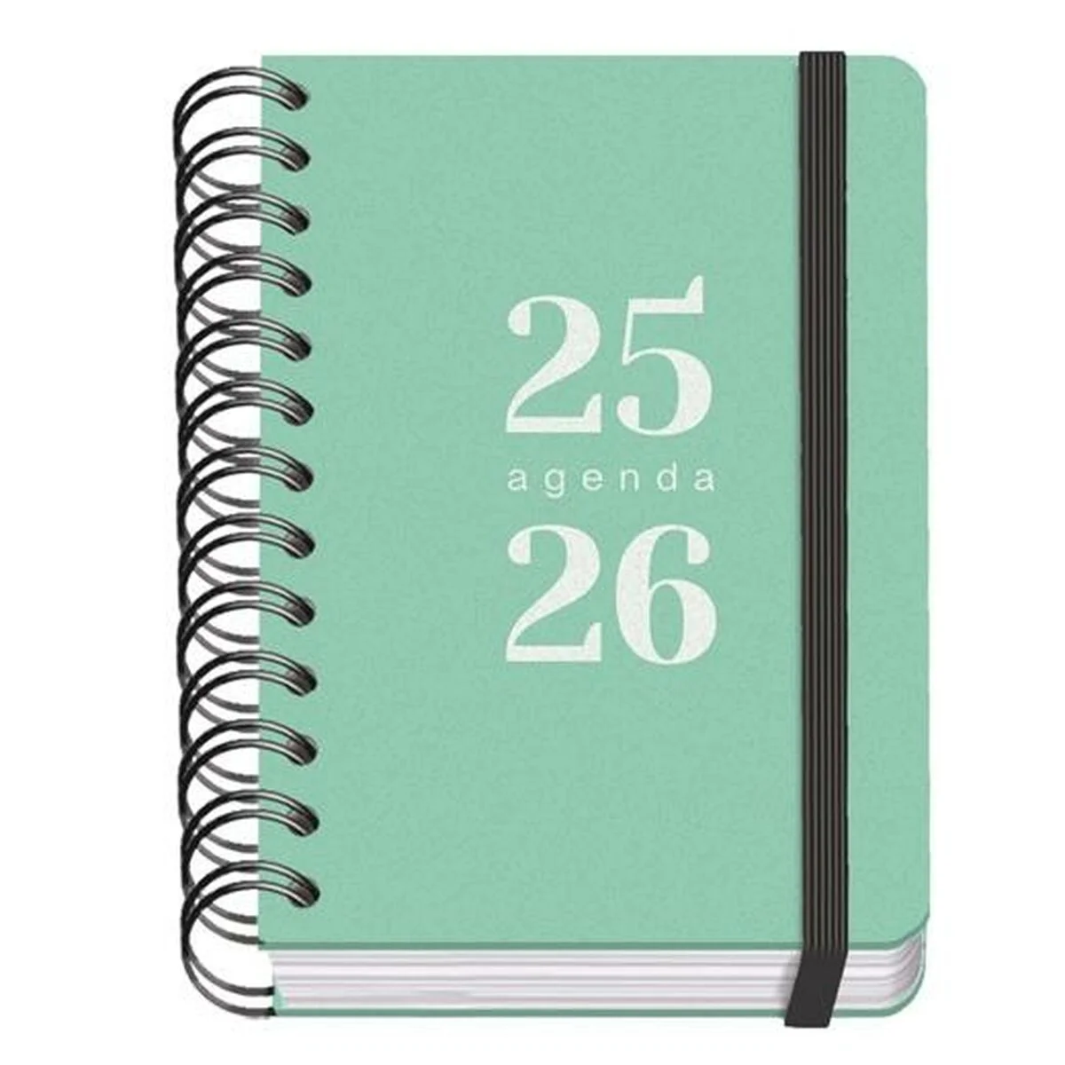 Agenda DOHE GRAMMAR Verde A6 120 x 170 mm 2025-2026 (20 Unidades)