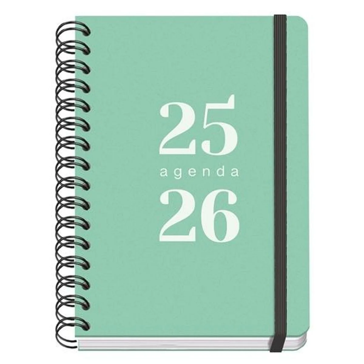 Agenda DOHE GRAMMAR Verde A5 150 x 210 mm 2025-2026 (20 Unidades)