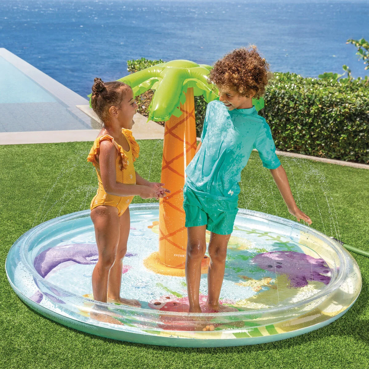 Piscina Hinchable para Niños Intex 173 x 104 cm (4 Unidades)