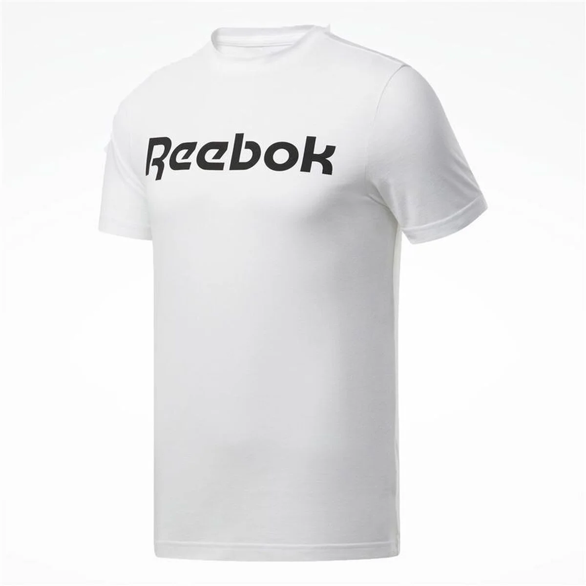 Camiseta de Manga Corta Hombre Reebok Graphic Series Linear Logo Blanco 2XL
