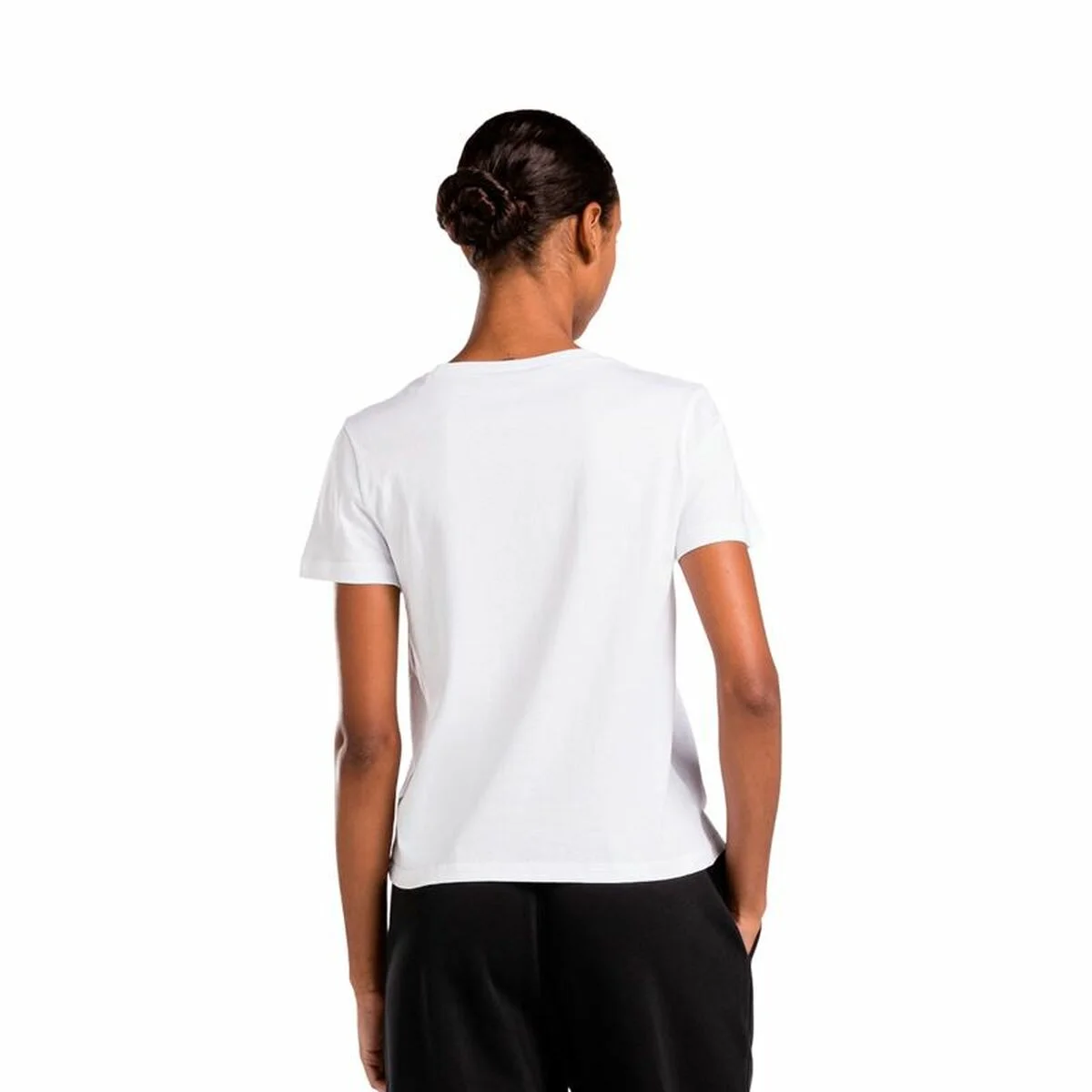 Camiseta de Manga Corta Mujer Reebok Identity Small Logo Blanco (XS)