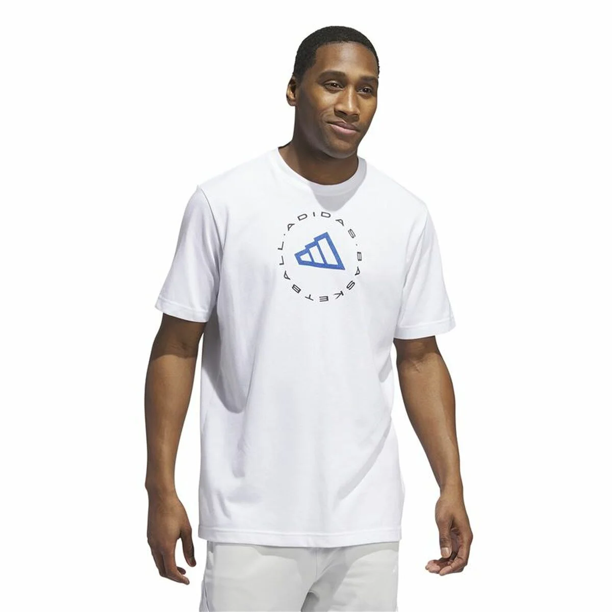 Camiseta de baloncesto Adidas Hoops Emblem Graphic