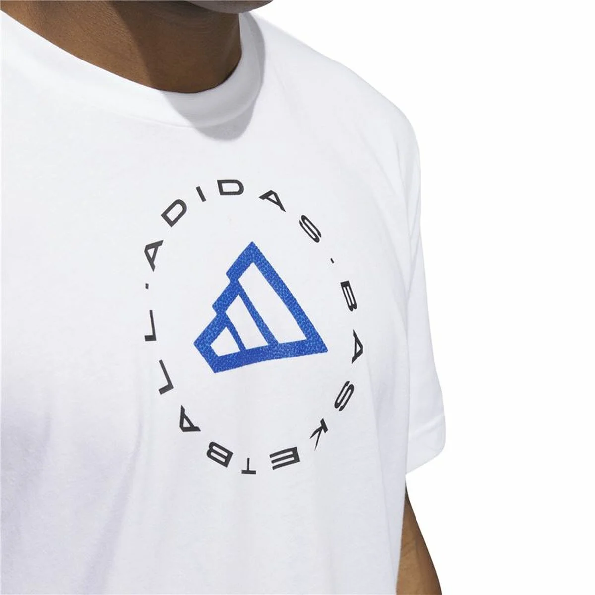 Camiseta de baloncesto Adidas Hoops Emblem Graphic