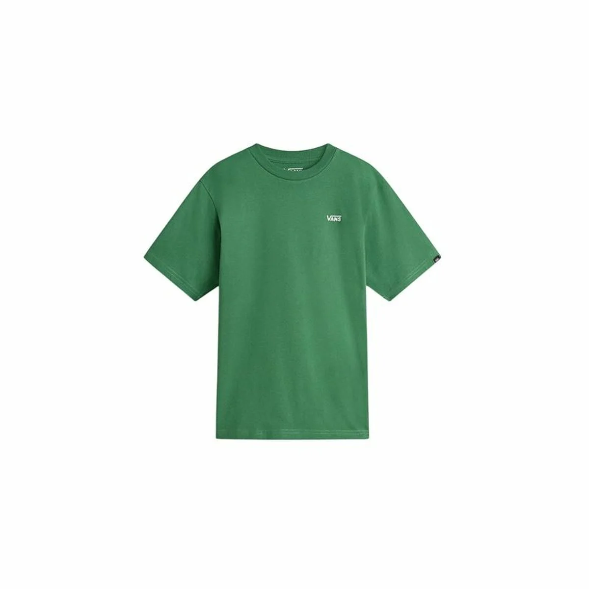 Camiseta de Manga Corta Infantil Vans Left Chest Fairway Verde 10-12 Años