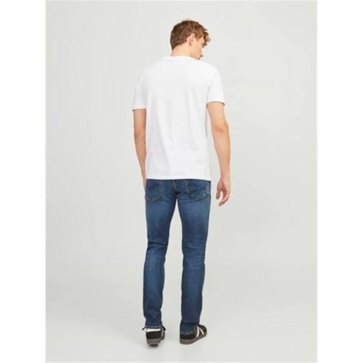 Pantalones Vaqueros Hombre Jack & Jones Jjiglenn Jjicon Jj 057 50Sps Azul