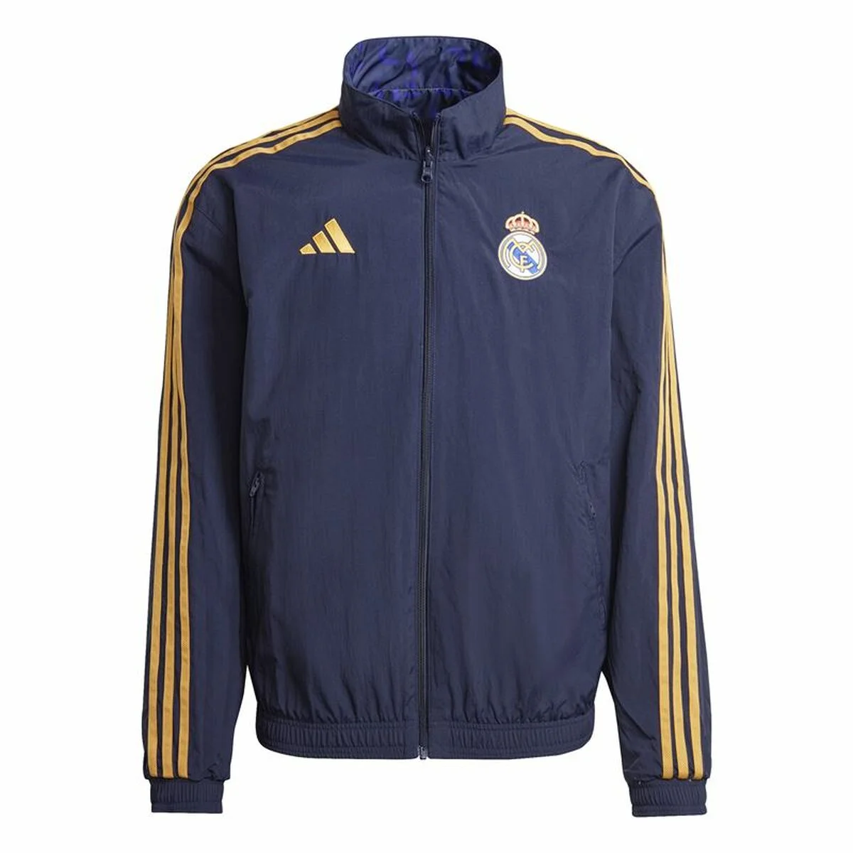 Chaqueta Deportiva para Hombre Adidas Real Madrid Azul