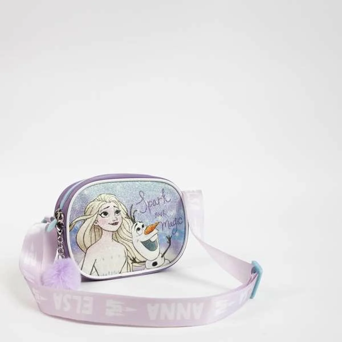 Bolso Bandolera Frozen Azul 14,5 x 10,5 x 4,0 cm