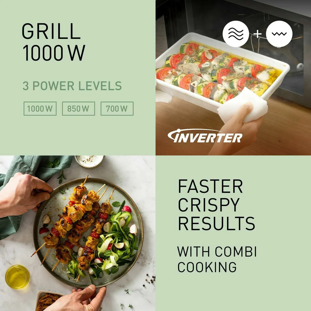 Microondas con Grill Panasonic