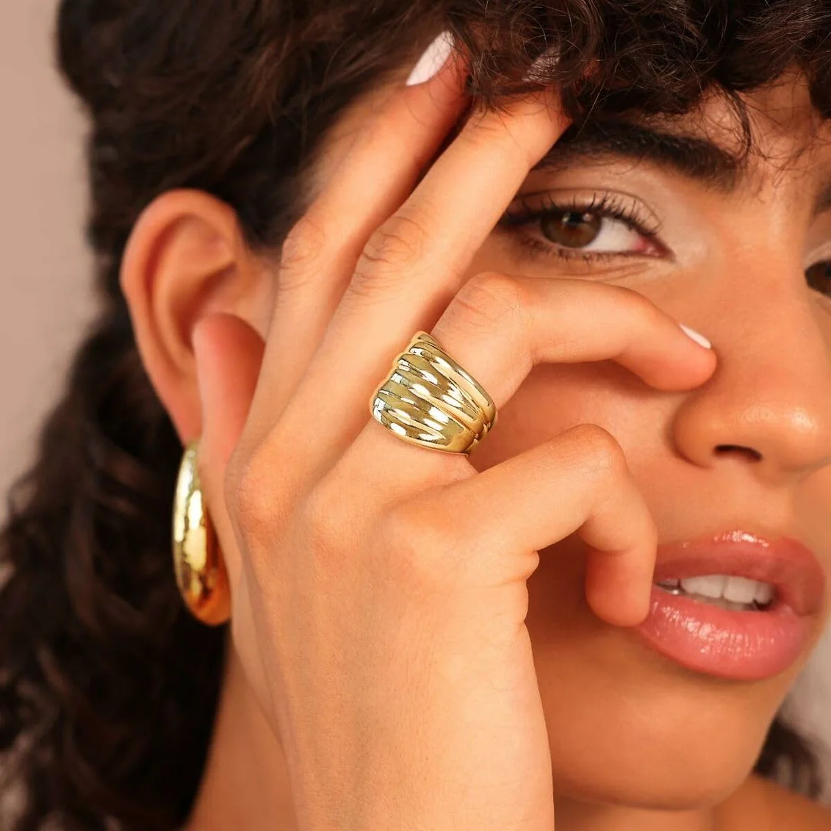 Anillo Mujer Etrusca WSET00834.YG-16