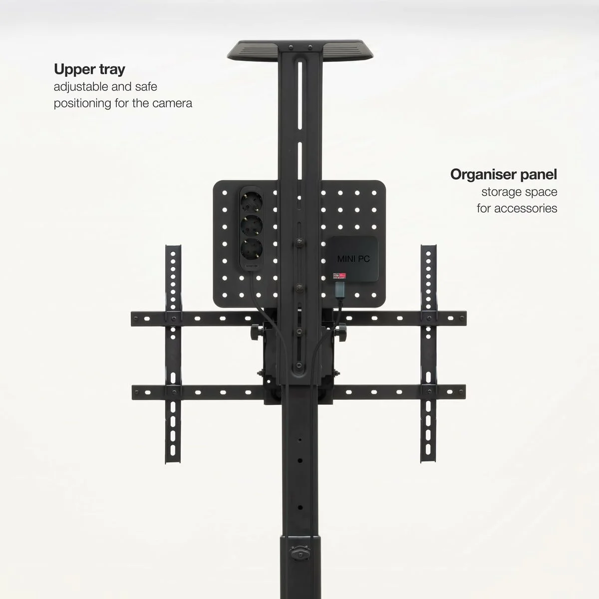 Auriculares TooQ FS1184M-B 70" 37" 80 kg