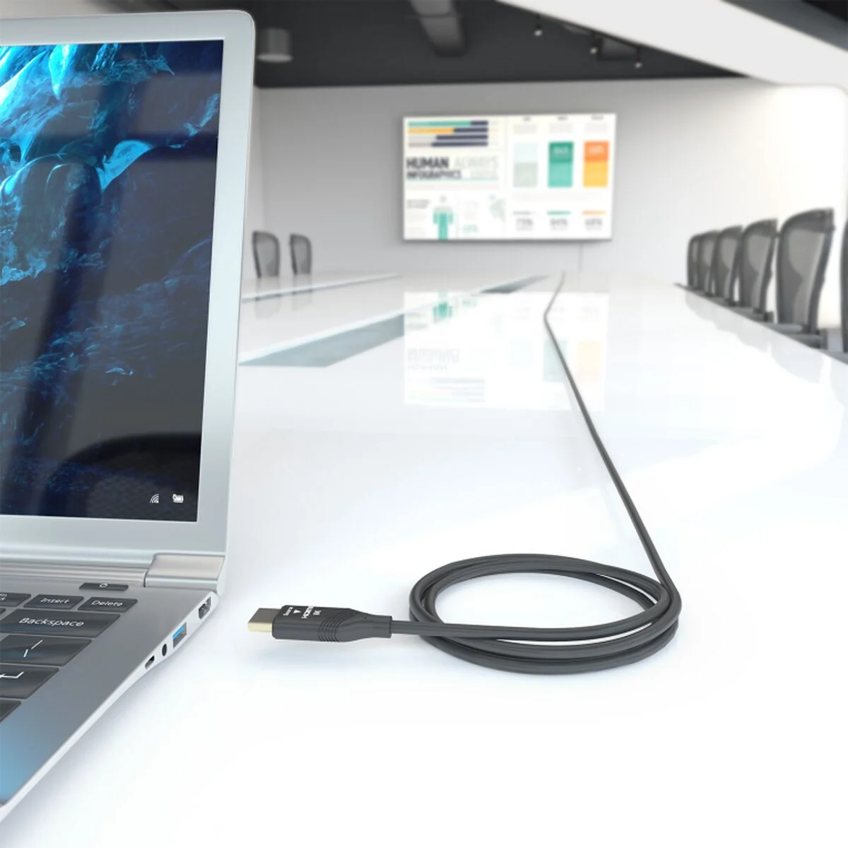 Cable HDMI Aisens A153-0934 Negro 15 m