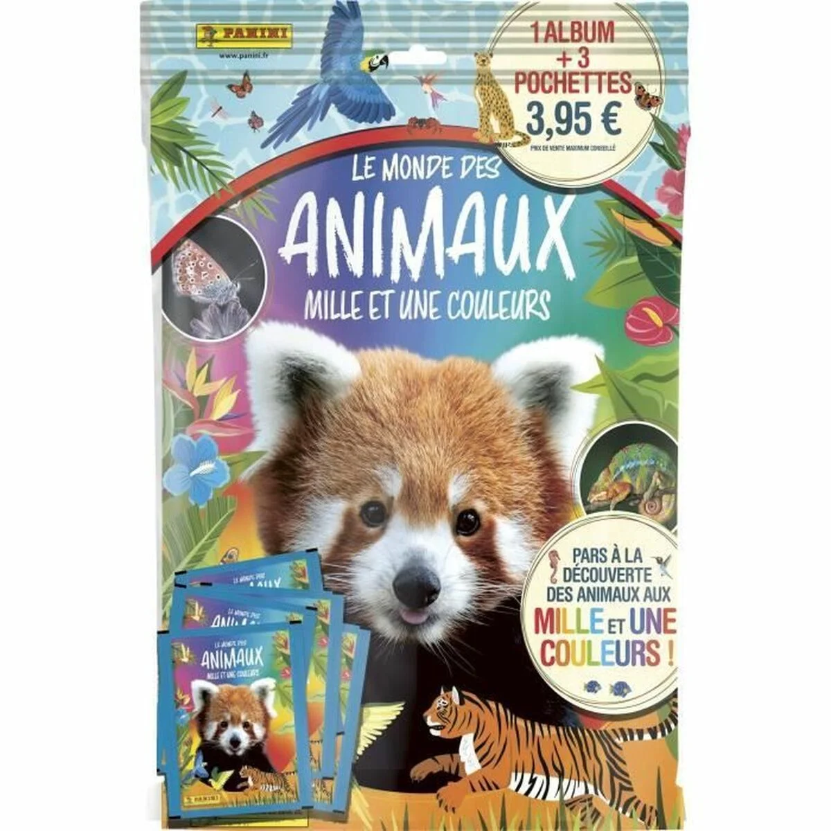 Álbum de cromos Panini Animaux