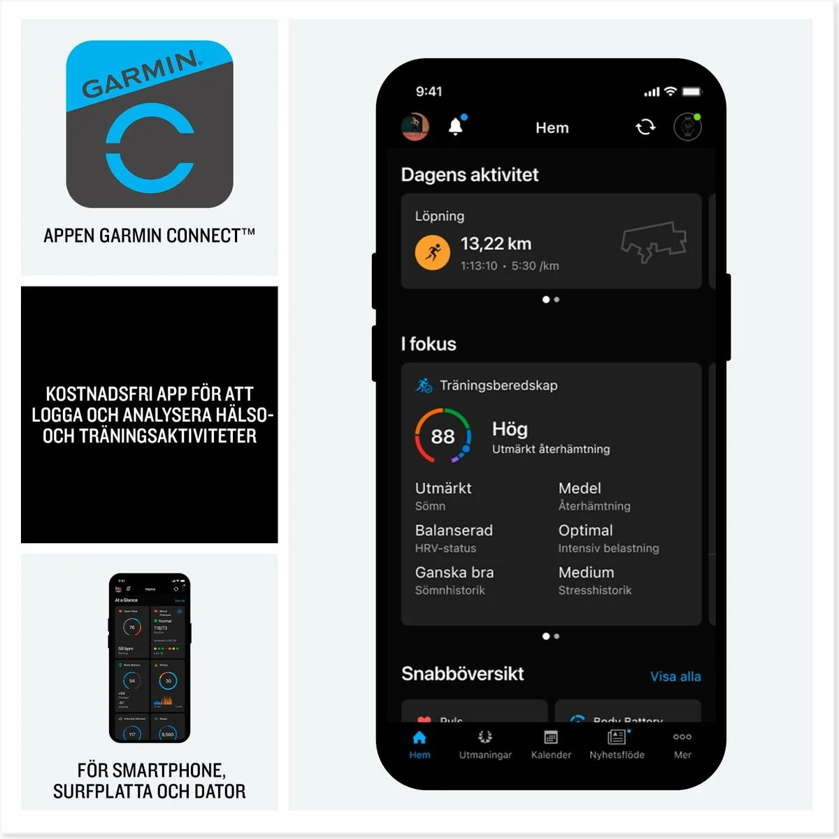 Smartwatch GARMIN 010-02980-02 Negro Pizarra 2"