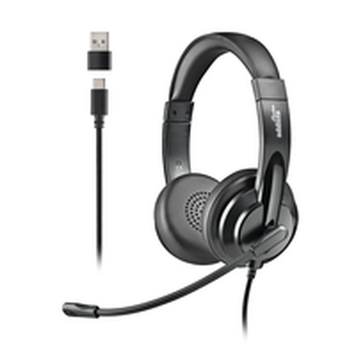 Auriculares NGS VOX605USBC Negro