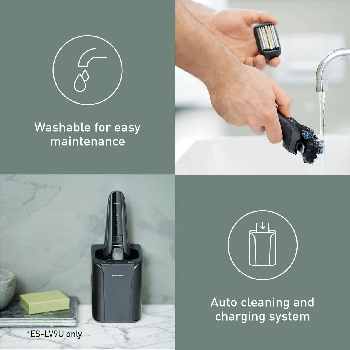 Albornoz Panasonic ES-LS9A-K803