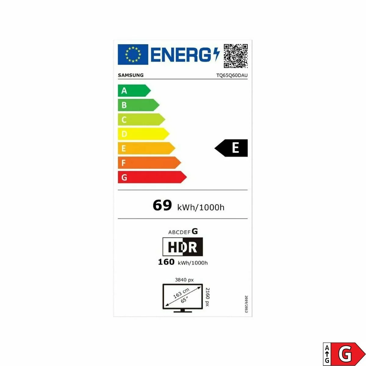 Smart TV Samsung TQ65Q60DAUXXC