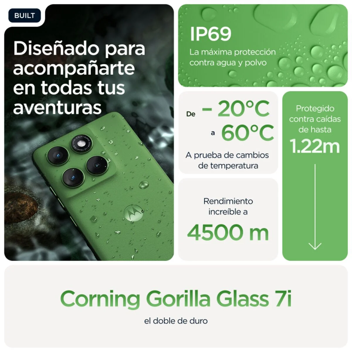 Smartphone Motorola PB7H0021ES 6,67" Octa Core 12 GB RAM 512 GB Verde