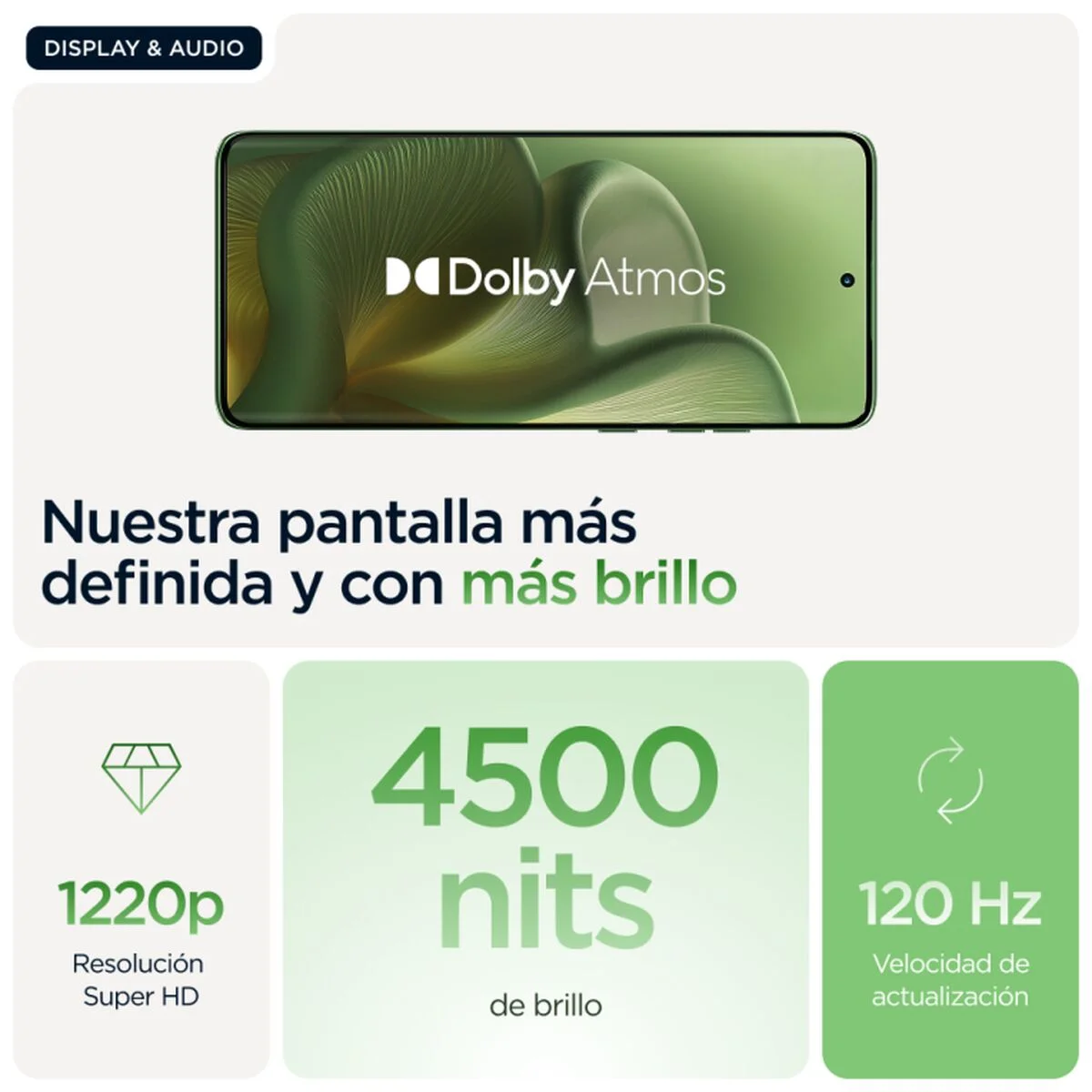 Smartphone Motorola PB7H0021ES 6,67" Octa Core 12 GB RAM 512 GB Verde