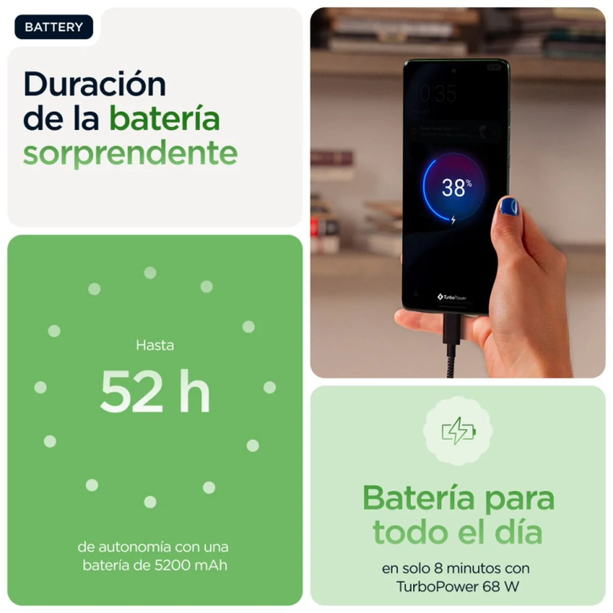 Smartphone Motorola PB7H0021ES 6,67" Octa Core 12 GB RAM 512 GB Verde