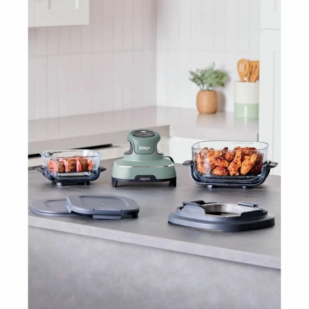 Freidora de Aire NINJA CRISPI Verde 1700 W 3,8 L