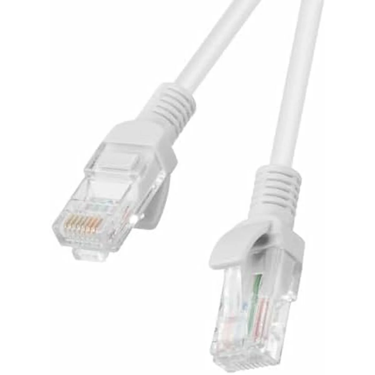 Cable de Red Rígido UTP Categoría 6 Lanberg PCU6-20CC-0025-S Gris 25 cm 10 Unidades