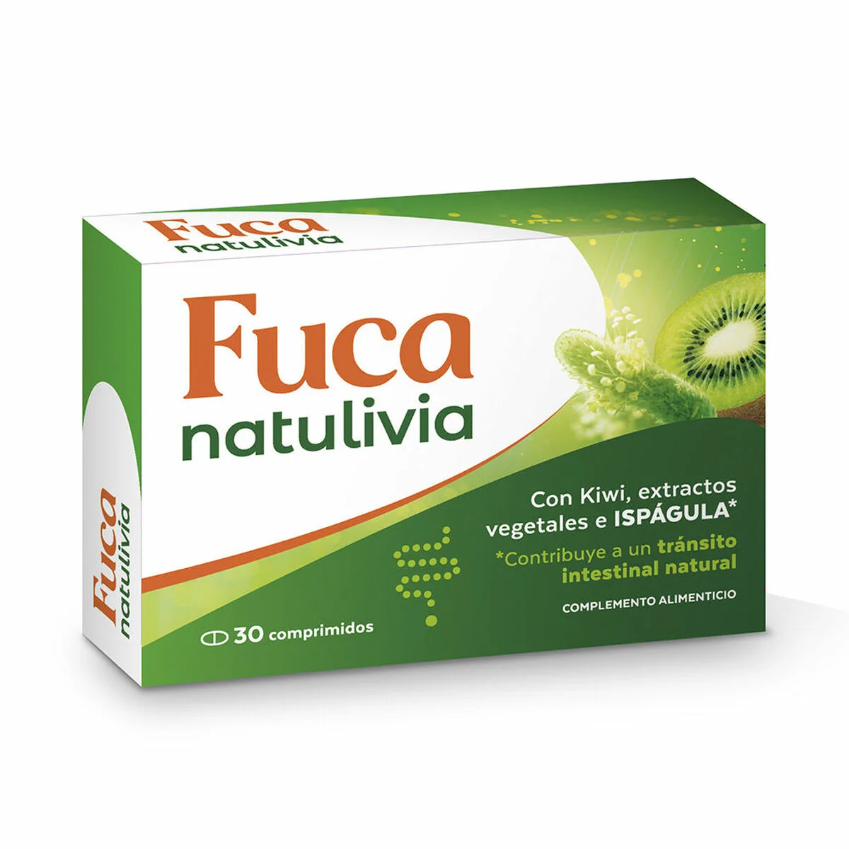 Enzimas Digestivas Fuca NATULIVIA (30 comprimidos)