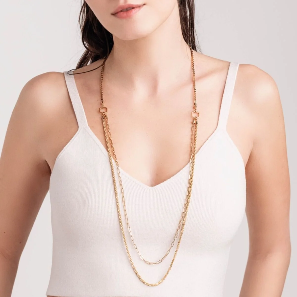 Collar Mujer Breil TJ3004 Dorado