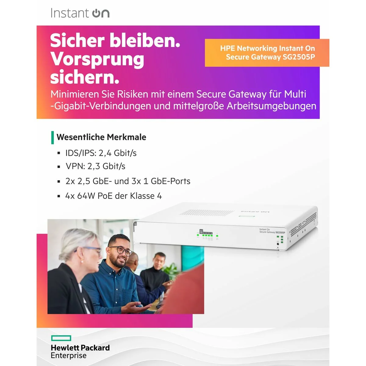 Router HPE S0G34A Blanco USB 2.0