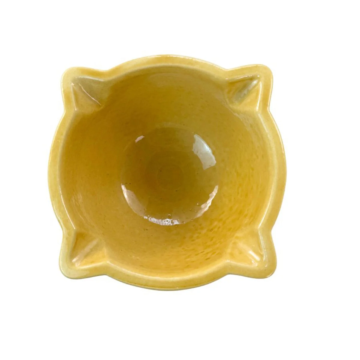 Mortero Fackelmann Cerámica Amarillo