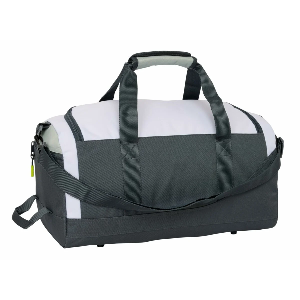Bolsa de Deporte Real Madrid C.F. Blanco Negro 50 x 25 x 25 cm