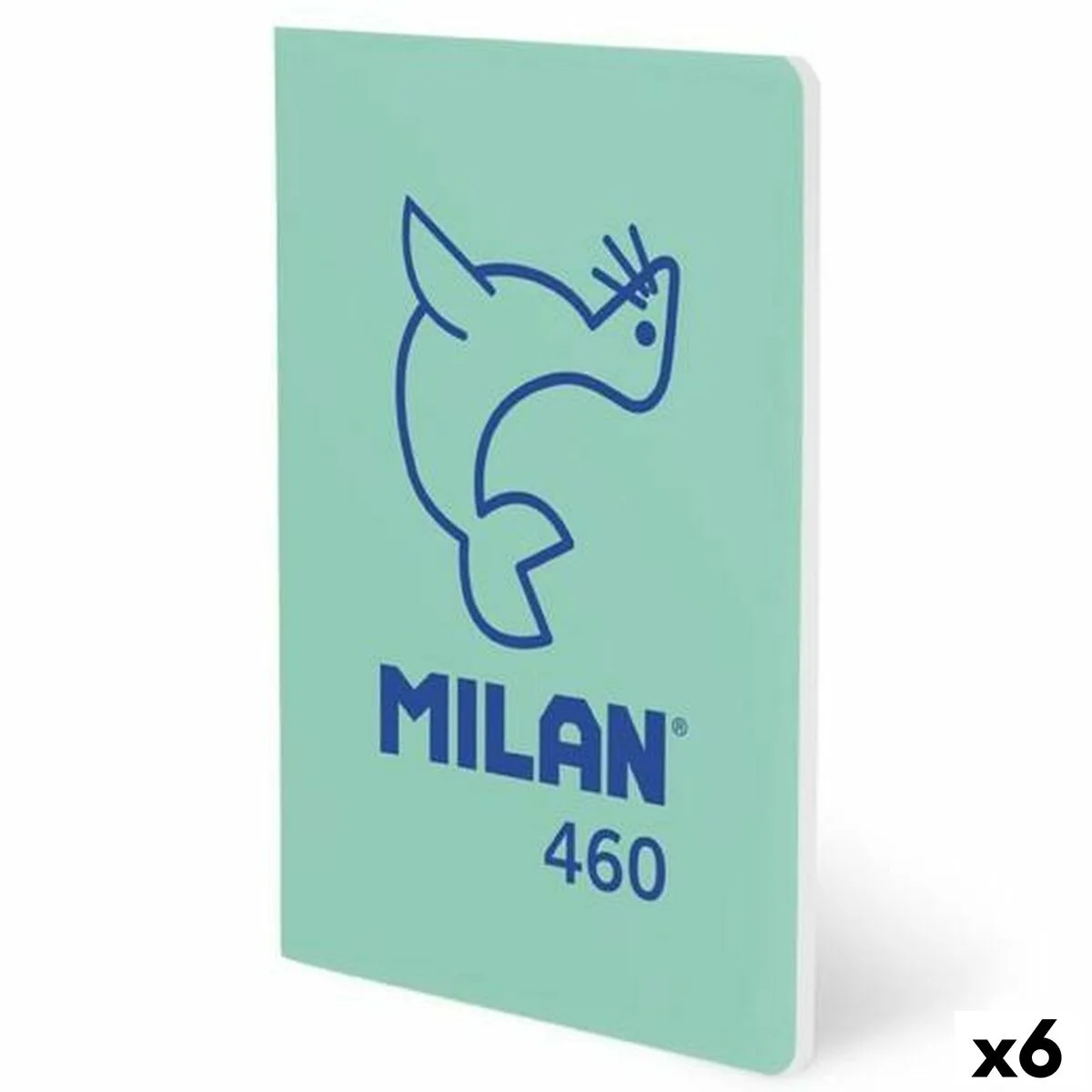 Libreta Milan Verde A5 24 Hojas (6 Unidades)
