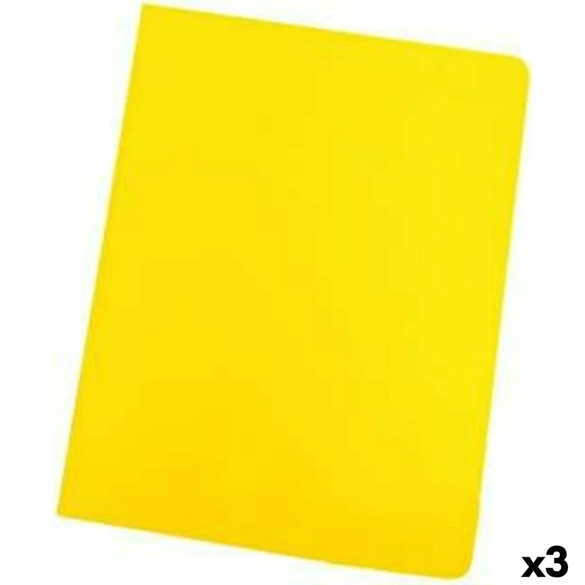 Set de Subcarpetas Elba Amarillo A4 50 Piezas (3 Unidades)