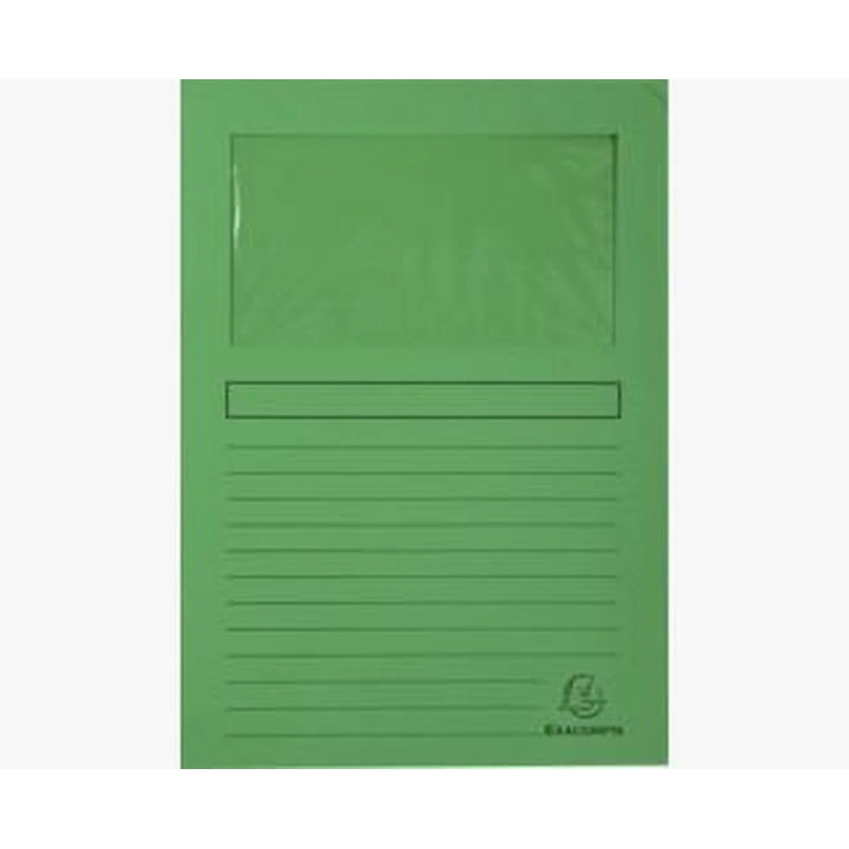 Set de Subcarpetas Exacompta A4 100 Piezas (4 Unidades)