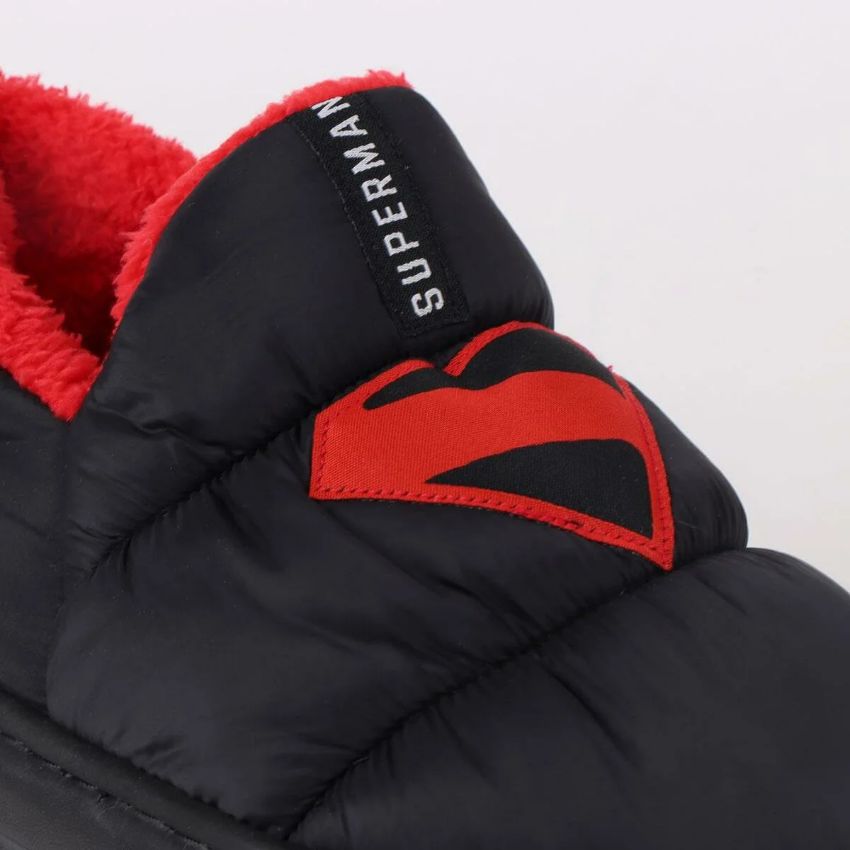 Zapatillas de Estar por Casa Superman Negro