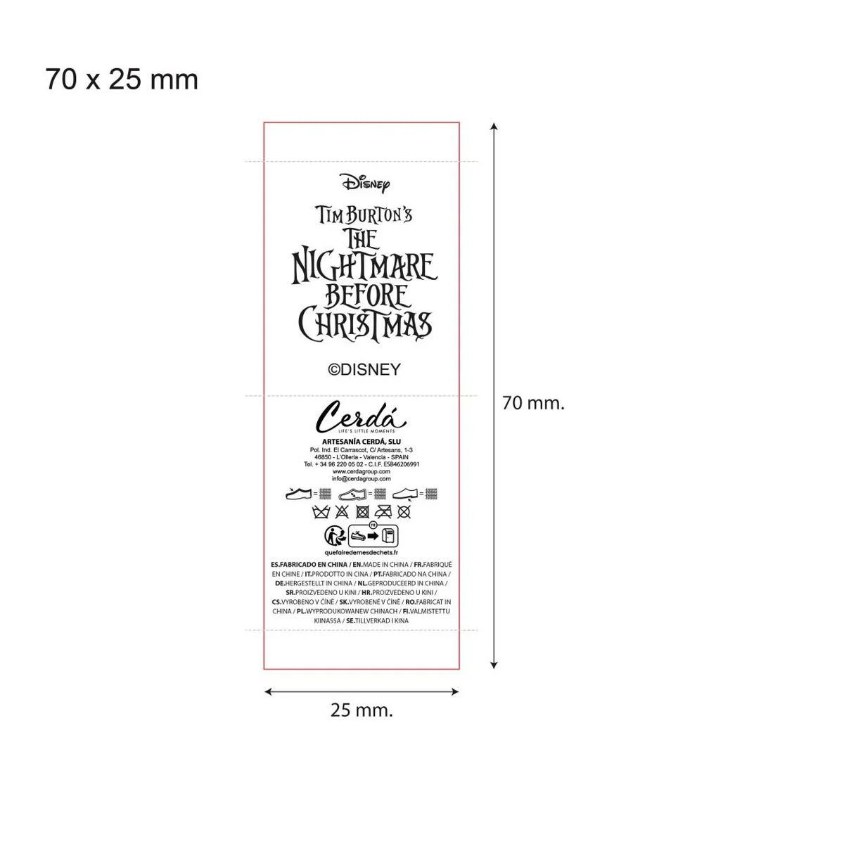 Zapatillas de Estar por Casa The Nightmare Before Christmas