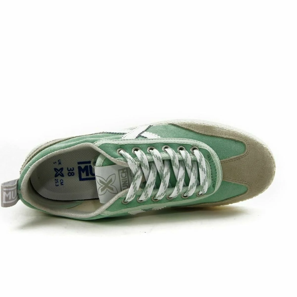 Zapatillas Casual de Mujer Munich Volata 91 Verde